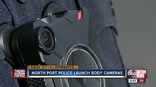 North Port Officers starting to wear body cameras