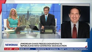 JPMORGAN CHASE FREEZES DONATIONS TO REPUBLICANS WHO CONTESTED 2020 ELECTION”