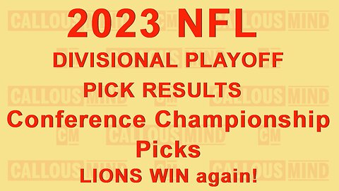2023 National Football League Conference Championship Predictions