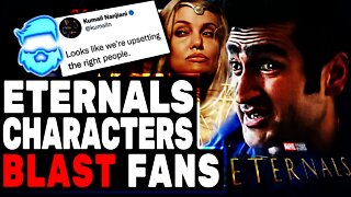 Instant Regret! Actors From The Eternals Forced To DELETE Tweet Blasting Fans & Reviews Head Rotten!