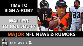 Raiders Rumors On Allen Robinson, Darren Waller Holdout? + Russell Wilson Trade & Davante Adams News