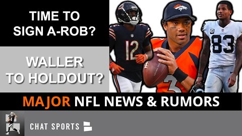 Raiders Rumors On Allen Robinson, Darren Waller Holdout? + Russell Wilson Trade & Davante Adams News