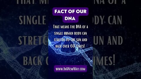 DNA is more complex than we often realize. It shows what a miracle life truly is! #dna #inanewway