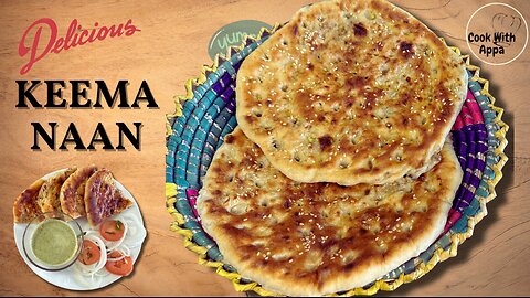 Pakistani Keema Naan / Qeema Walay Naan \ Keema Naan in Oven #deliciouschicken #viral #homemade