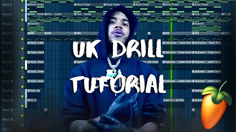 HOW TO MAKE UK DRILL BEAT IN UNDER 15 MINUTES! (FL STUDIO TUTORIAL)