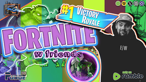 🟣 Fortnite w Friends | Rocket League pre-show | Need That Victory Crown