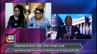 Diamond & Silk Chit Chat Live Joined By Pastor Mark Burns