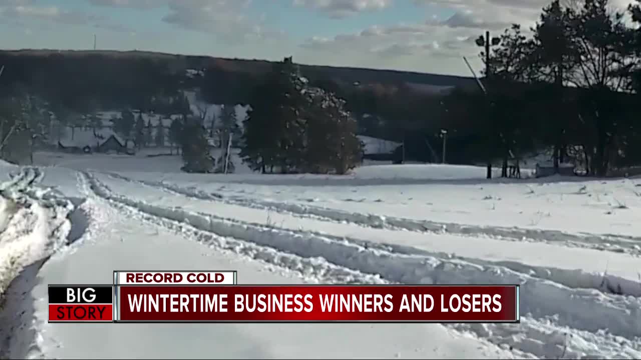 Wintertime business winners and losers