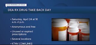 DEA hosting Drug Take Back Day on April 24