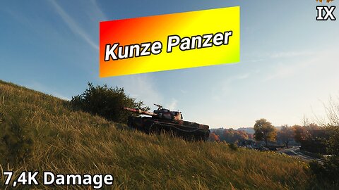 Kunze Panzer (7,4K Damage) | WoT Replays
