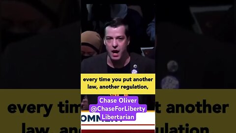 Chase Oliver spitting the truth