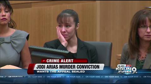 Jodi Arias wants appeal of murder conviction to be sealed
