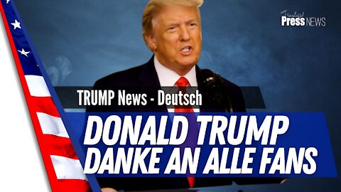 Trump bedankt sich bei seinen Fans