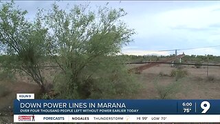 Marana storm damage