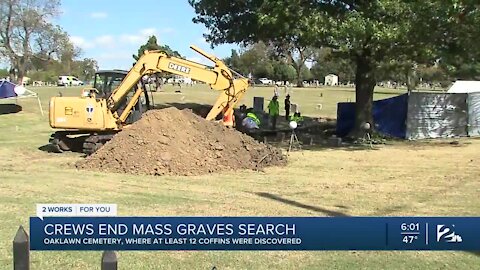 Crews End Mass Graves Search