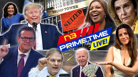 LIVE! N3 PRIME TIME: Biden's Gaffe, Trump's Battle, NY Crisis, Jordan's Stand