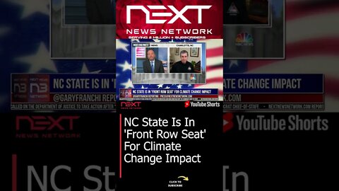 NC State Is In 'Front Row Seat' For Climate Change Impact #shorts