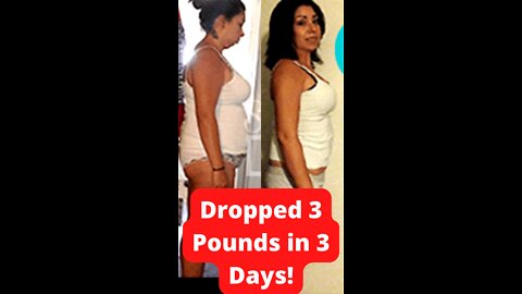 Dropped 3 Pounds in 3 Days! || ✨ Smoothie diet results before and after ||