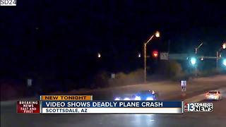 Video shows plane crash in Scottsdale