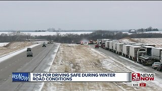 Driving safe during winter road conditions