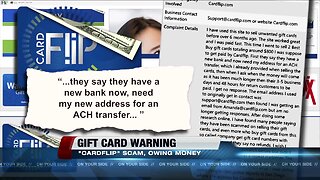 Warning: Watch out for bad gift cards!