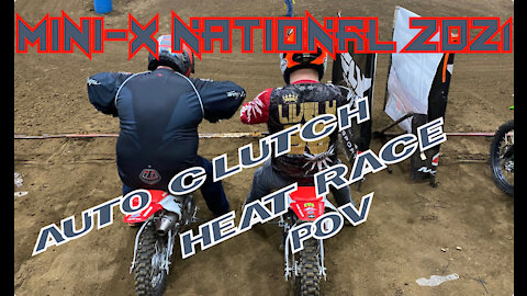 Pit Bike National GoPro Tulsa Oklahoma 2021 Auto Clutch Heat Race