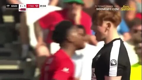 IShowSpeed and AngryGinge got into a scuffle at the Sidemen Charity Match 2023