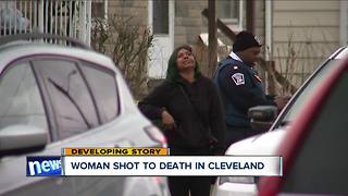 Woman shot to death on Cleveland's west side