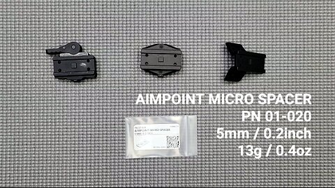 AIMPOINT MICRO SPACER, PN 01-020
