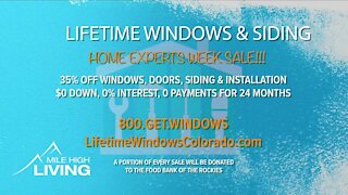 Home Experts Sale // Lifetime Windows & Siding