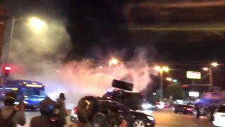Tear gas used to disperse large crowd gathered near 35th and Fond du Lac