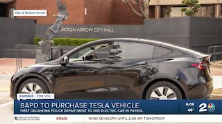 Broken Arrow Police Department to purchase Tesla vehicle