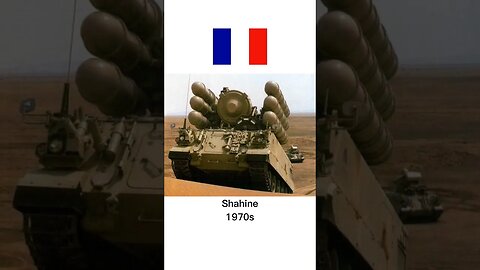 evolution of French air defense system missile #military #tecnology #missile #french #shorts