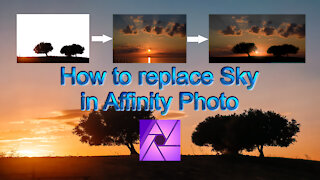 How to replace sky in Affinity Photo
