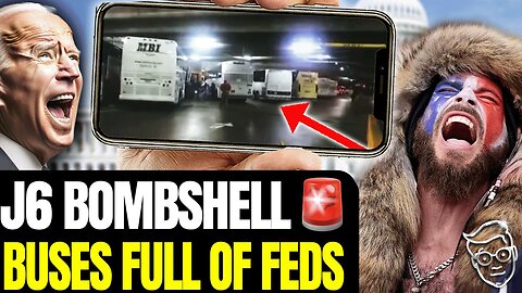 Congressman SHOCKS WORLD Reveals, BUSSES of FBI Agents on January 6th | 'This is a Fed Ghost Bus!'