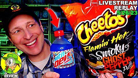 Cheetos® FLAMIN' HOT® SMOKY GHOST PEPPER PUFFS Review Livestream Replay 5.26.23 Peep THIS Out! 🕵️‍♂️