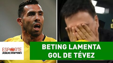 Mauro Beting lamenta gol de TÉVEZ contra o PALMEIRAS!