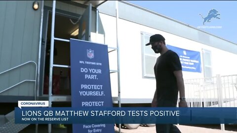 Matthew Stafford reportedly tests positive for COVID-19