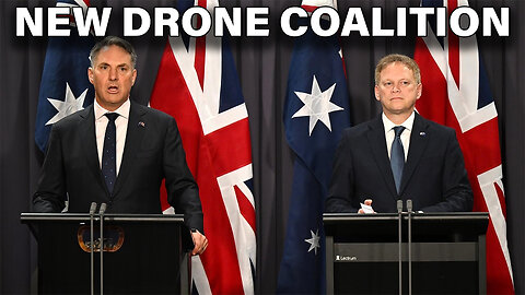 A NEW Drone Coalition for Ukraine - Latvia, UK and Australia