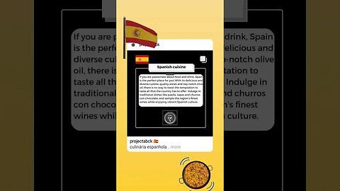🇪🇸 Spanish cuisine/Cocina española