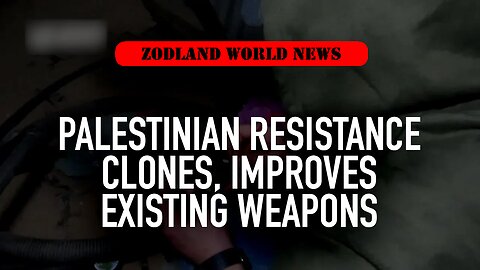 ►🚨▶◾️⚡️⚡️🇮🇱⚔️🇵🇸 Palestinian Resistance Clones, Improves existing Weapons | Jon Elmer