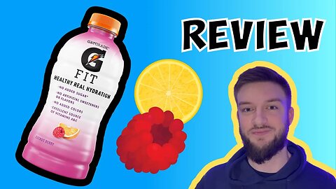 Gatorade FIT Citrus Berry Sports Drink review