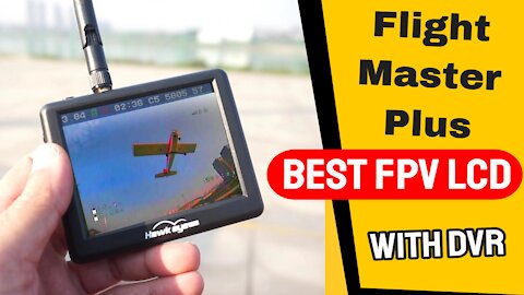 Hawkeye Little Pilot Flight Master Plus DVR Tiny FPV LCD