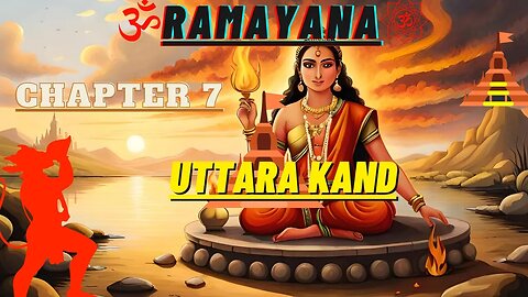 Ramayana Chapter 7 - UTTARA KAND explained in 2 minutes