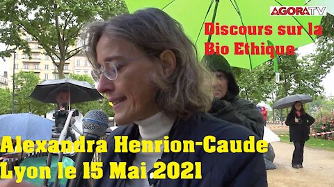 Exclusivité ! Discours d'Alexandra Henrion-Caude sur la bio éthique