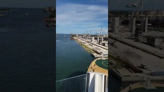 Symphony of the Seas Leaving Miami!