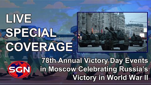 LIVE COVERAGE: Military Vehicles enter Moscow Ahead of Victory Day Parade view from Russian Vehicle