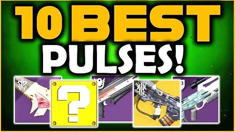 Top MUST HAVE Pulse Rifles in LIGHTFALL | God Rolls Included | Destiny 2 PVE Guide