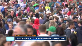 Wisconsin State Fair kicks off Thursday