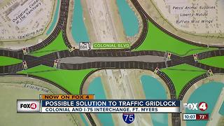 Possible solution to gridlock traffic at Colonial and I-75 interchange